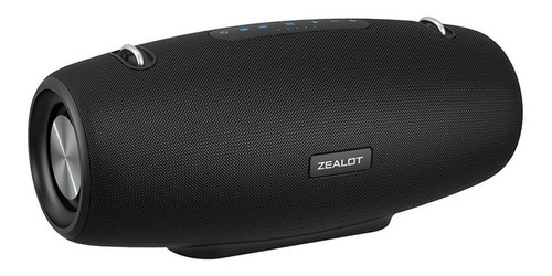 Parlante Zealot S67 Bluetooth Portatil Bateria 60w Dimm Color Negro