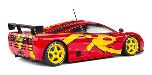 Mclaren F1 Gtr Short Tail 1996 Escala 1:18 Solido Color Rojo