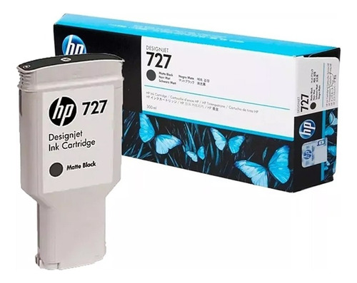 Tinta Hp 727 C1q12a 300ml Matte Black T1500/t2500/t920/t930