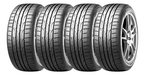 Set 4 Neumaticos 205/55r15 88v Dz102 Dunlop H/t Tl Blk Tha