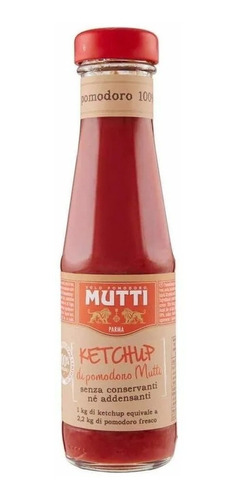 Mutti Ketchup Di Pomodoro Tomate 340 G Origen Italia