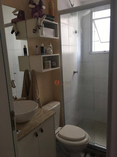 Apartamento Com 2 Dormitórios À Venda, 47 M² Por R$ 170.000 - Passo Das Pedras - Gravataí/rs - Ap0610