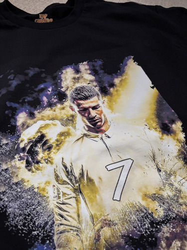 Playera Cr7 Cristiano Ronaldo Semitonos Modelo 6
