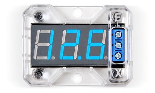 Voltímetro Automotriz Expert Vex 1.0 Digital Vex 1 12 V