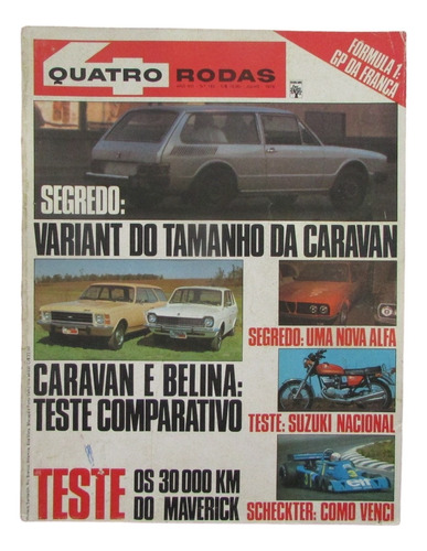 Revista Quatro Rodas - Número 192 - Julho De 1976 (1)