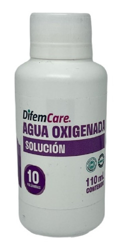 Agua Oxigenada Solución Difem 10v 110ml