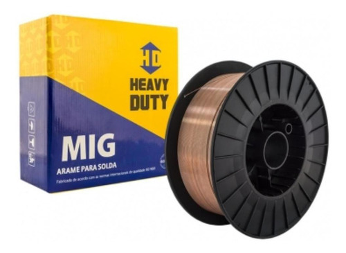 Arame Mig 0.8 Mm Rolo Com 15 Kg Er70 S-6 - Heavy Duty