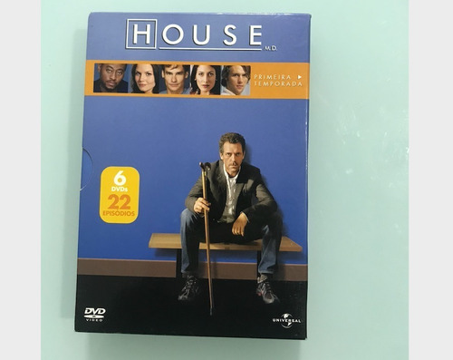 Dvd Box House Primeira Temporada Completa 