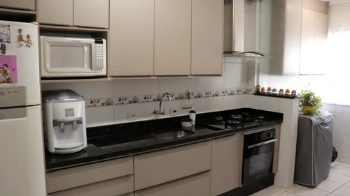 Apartamento Planejado Com Vista Do Mar 3 Dormitórios À Venda, 117 M² Por R$ 485.000 - Tupi - Praia Grande/sp - Ap3495