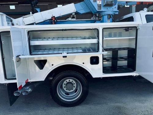 Camion Grua Canastilla 2011 Ford F550 De 13 M De Altura