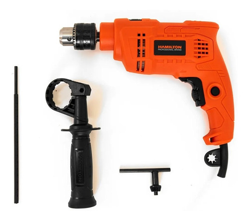 Imagen 2 de 8 de Taladro Percutor Eléctrico 220v 500w Hamilton Htp001