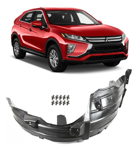 Parabarro Eclipse Mitsubishi Cross 2019 A 2023 Com Grampo Ld