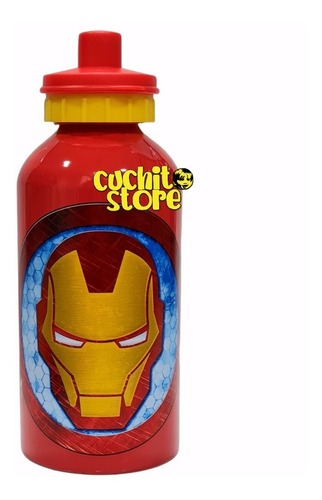 Botella Metalica Licencias Iroman Avengers Marvel 500ml