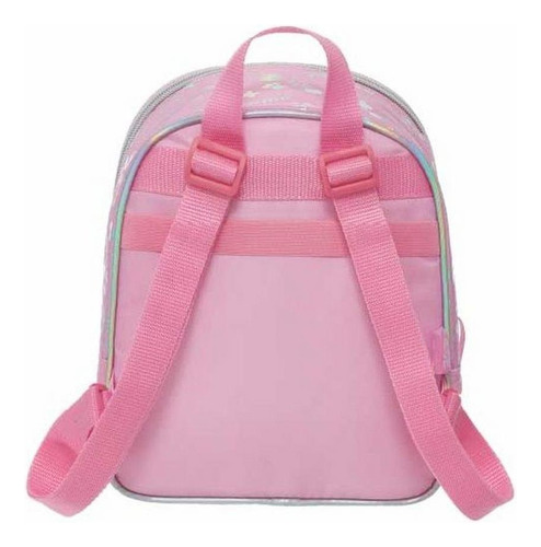 Mochila De Rodinha E Alca Pack Me Ten +lancheira Cor Rosa