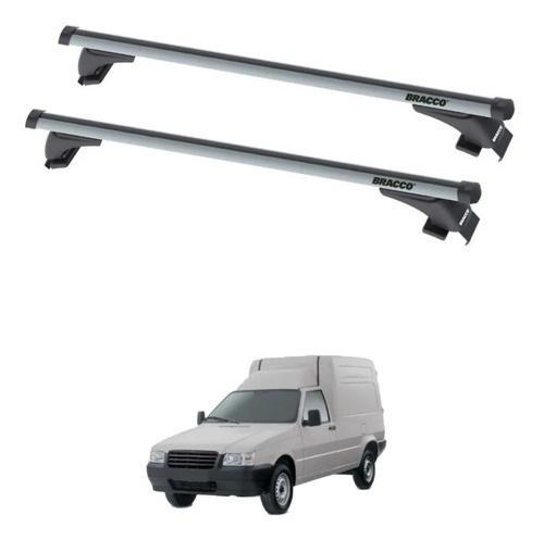 Barras Porta Equipajes Aluminio Fiat Fiorino -05 (no Fire)