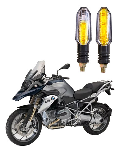 Par Seta Sequenciais P50s Bmw R 1200 Gs Sport 2016 2017 2018