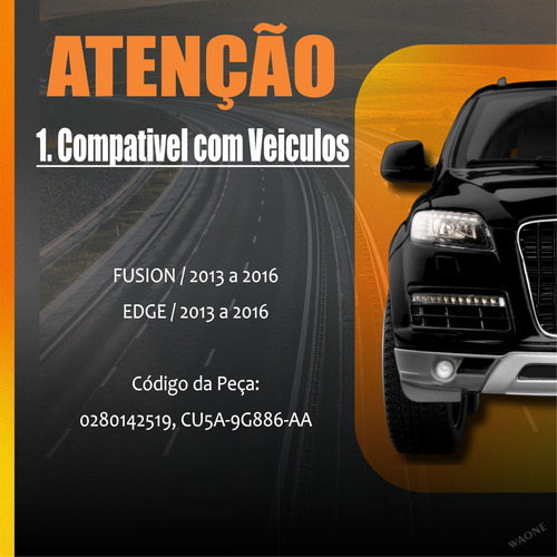 Válvula Canister Ford Fusion Edge 0280142519 Cu5a-9g866-aa
