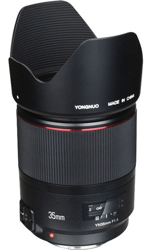 Yongnuo Yn 35mm F/1.4 Lente Para Canon Ef