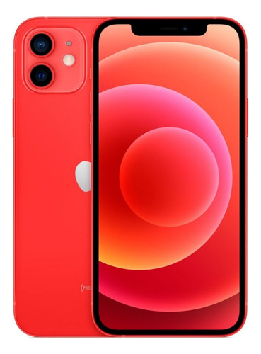 Apple Iphone 12 256 Gb Liberado Para At&t Bueno Rojo (Reacondicionado)