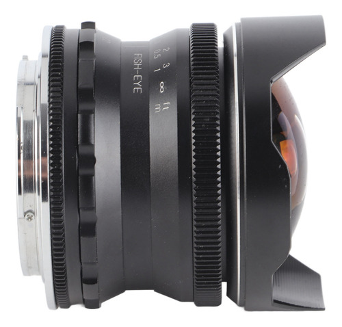Lente F2.8 Fisheye De 7,5 Mm, Grande Angular, Fixada Manualm