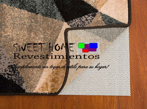 Imagen 5 de 10 de Antideslizante Para Alfombras Color Blanco Sweet Home Revest
