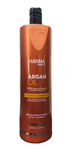 Shampoo Hanna Caball Aceite De Argan Reparacion Extrema 