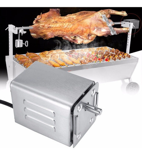 Motor De Barbacoa De Acero Inoxidable Para Cerdo, 50-70 Kgf