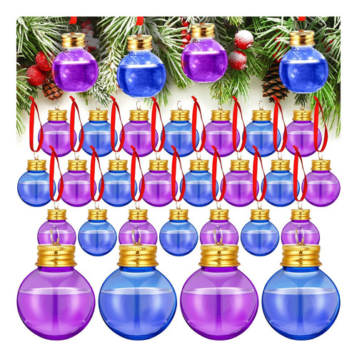 Bolas De Bebida De Navidad De Patelai Adornamiento De Vidrio