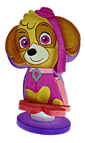 Adorno Para Torta Paw Patrol Skye Telgopor 