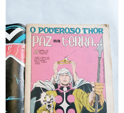 Comic Antiguo Superaventuras Marvel Thor N° 107 Abril Brasil (Usado)