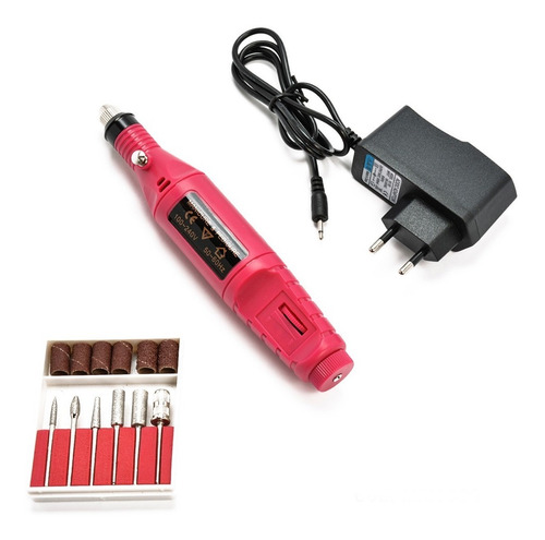 Imagem 3 de 7 de Lixa Elétrica Unha Gel Acrigel Pronta Entrega Mini Lixa
