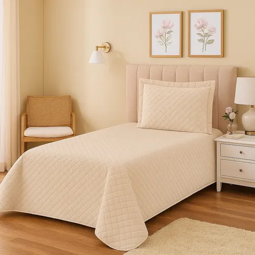 COBRE LEITO COLCHA FEMININO 2 PçS CAMA BOX SOLTEIRO INFANTIL