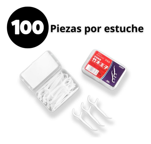 Hilo Dental Floss Black Puente 5000 Pz Limpiador Dental