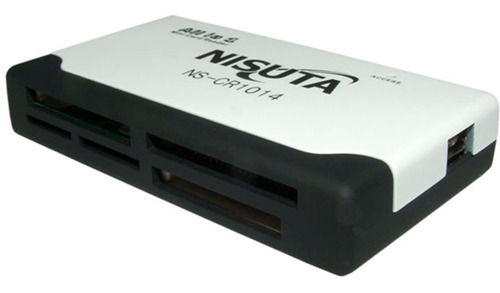 Lectograbador Memoria Nisuta Ns-cr1014 22 En 1 Sd/cf/ms/xd/m