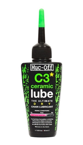 Óleo Lubrificante Muc-off C3 Ceramic Lube Seco 50ml