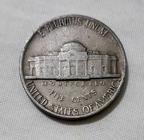 Moneda Estadounidense Año 1977 - Five Cents.