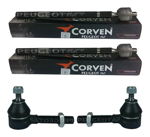 Kit 2 Axiales + 2 Extremos Partner 1.9 D 2005 - Corven