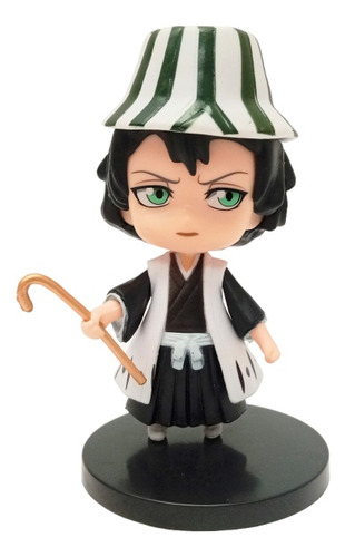 Figura Kisuke Urahara Bleach Muñeco 9 Cms