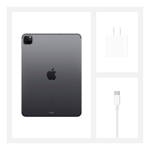 Imagen 5 de 5 de iPad Apple Pro 2nd generation 2020 A2230 11" con red móvil 1TB gris espacial y 6GB de memoria RAM