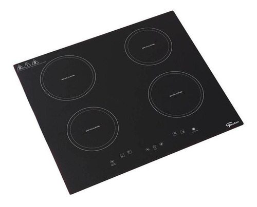 Fogão Cooktop Mueller 5 Bocas Vidro Branco Bivolt