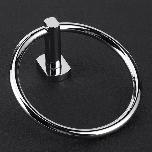 Soporte Para Anillos De Toalla De Acero Inoxidable, Redondo,