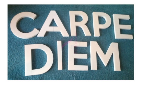 Imagen 3 de 9 de Letra Corporea 20 Cm Polyfan Carteles Comerciales Tu Nombre