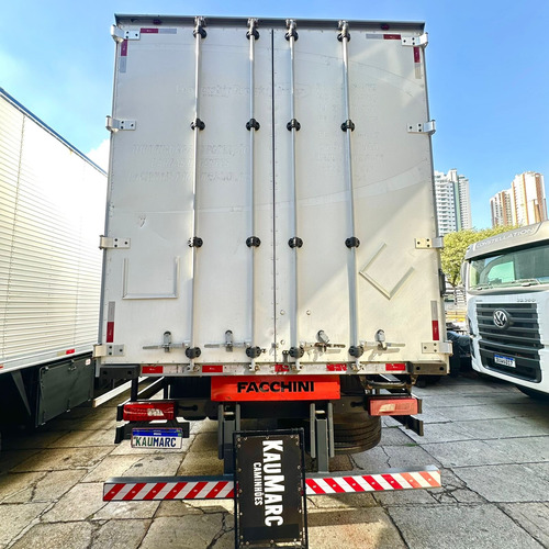 Scania P360 Ano 2021 Bitruck 8x2 Baú Sider 11m = Vw 30330
