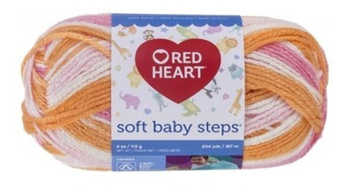 Lana Soft Baby Steps Multicolor De Red Heart