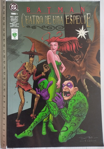 Batman Cuatro De Una Especie Dc Tomo 1 Y 2 Revista P (Usado)