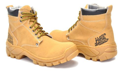 Bota Masculina Coturno Impermeável Com Solado Antiderrapante