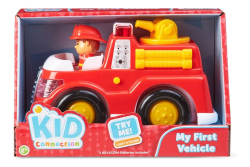 Camion Bombero Kid Connection Mi Primer Vehiculo Niños 