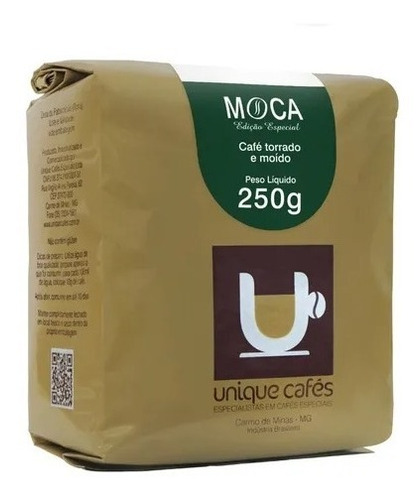 Café Especial - Moca 100% Arábica Moído - Unique