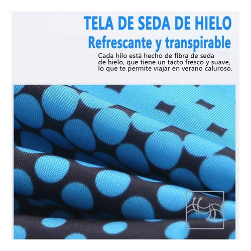 Conjunto De Manguito Deportivo De Seda Ice Y Protector Uv