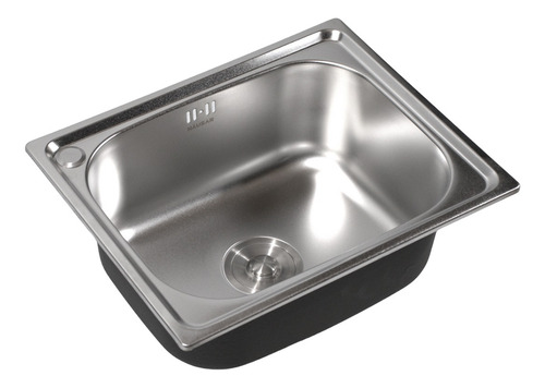 Bacha Cocina Sobre Mesada Acero 304 Chica Hausar Bix 50x40 Acero